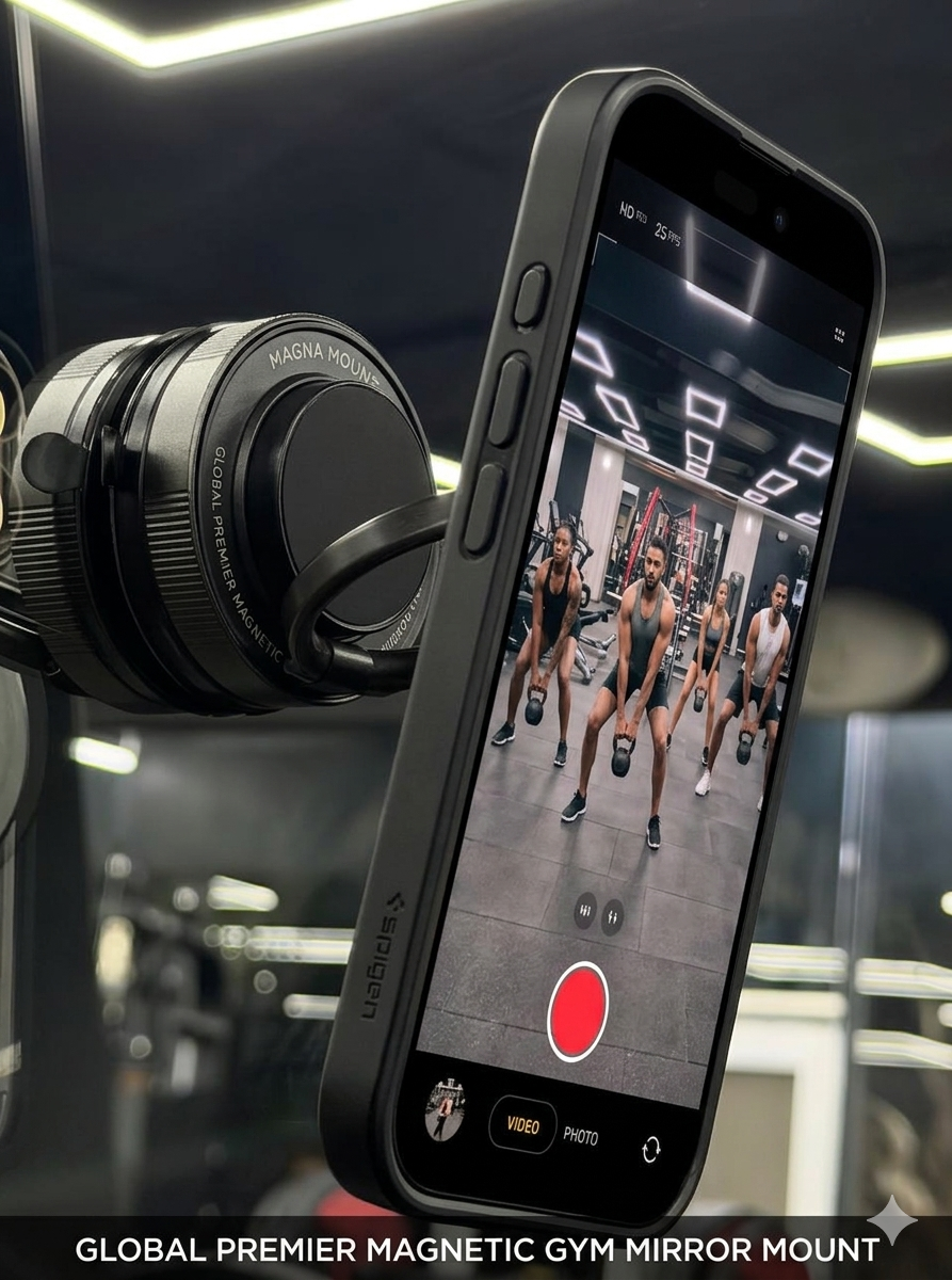 Gripzy™ Magnetic Mount - Stick, Snap, Shoot.